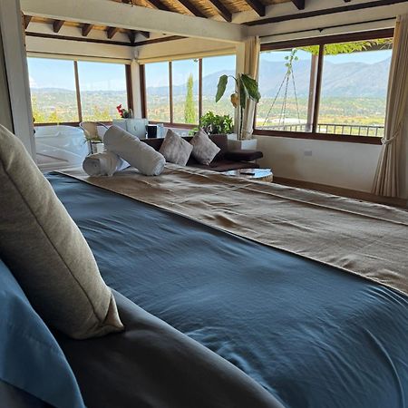 Glamping Con Jacuzzi Mirador Jarana Villa De Leyva Luaran gambar