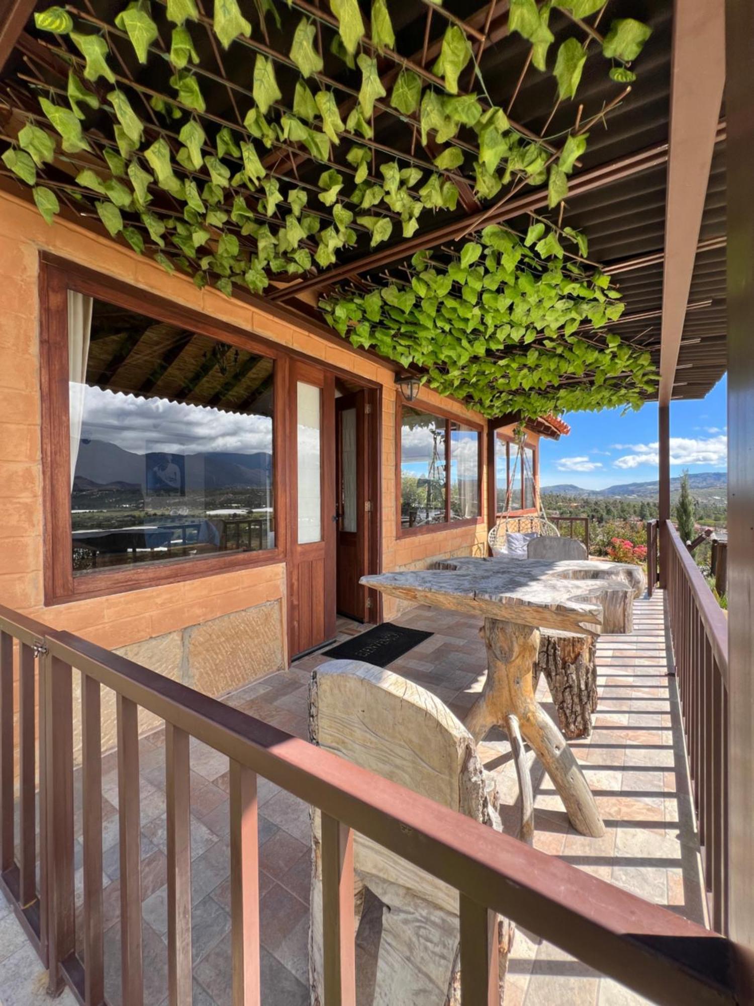 Glamping Con Jacuzzi Mirador Jarana Villa De Leyva Luaran gambar