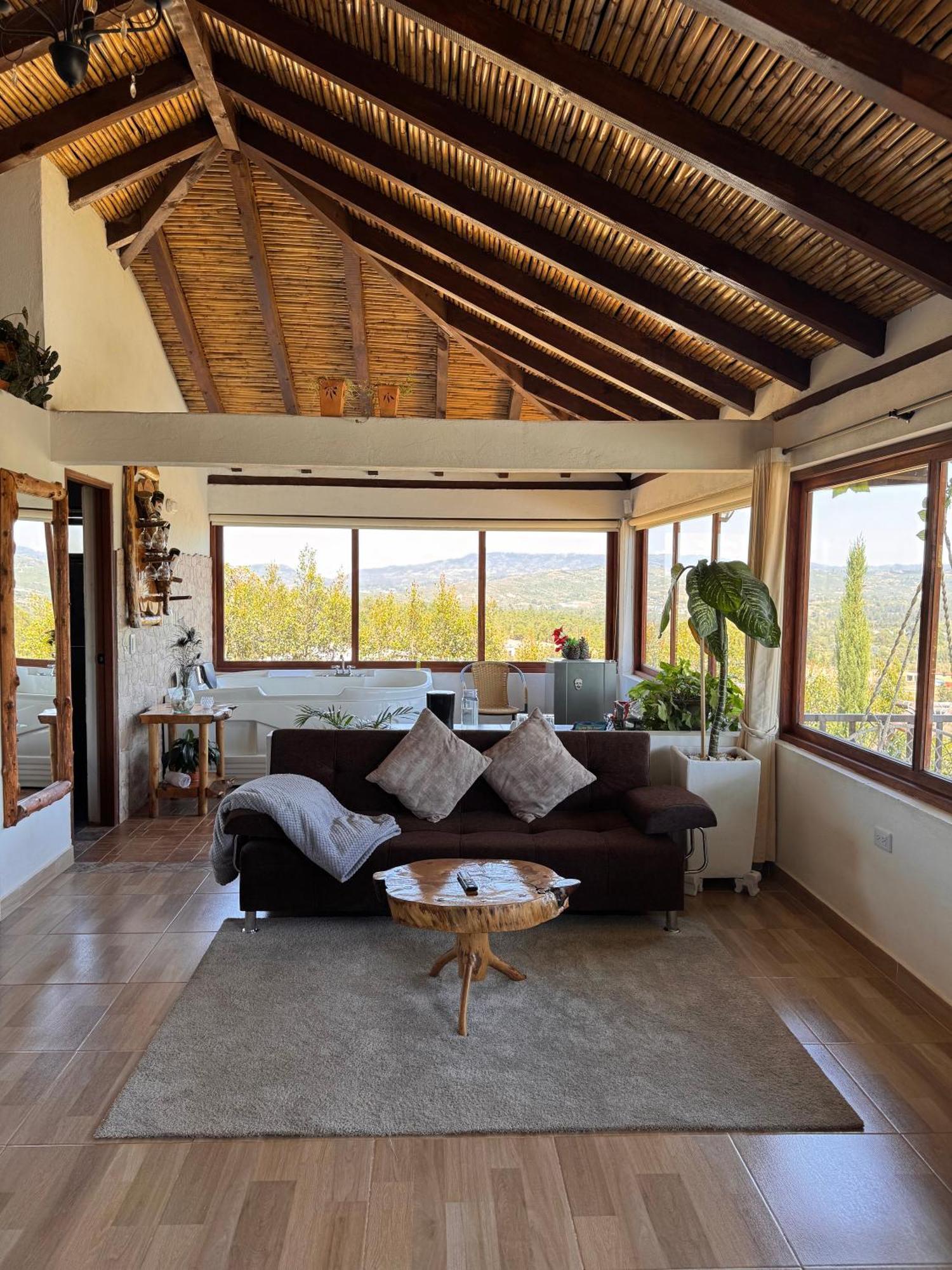 Glamping Con Jacuzzi Mirador Jarana Villa De Leyva Luaran gambar